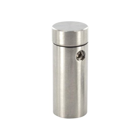 OUTWATER Round Standoffs, 1 in Bd L, Stainless Steel Plain, 1/2 in OD 3P1.56.00615